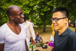 A moment from the Black Boy Joy Club